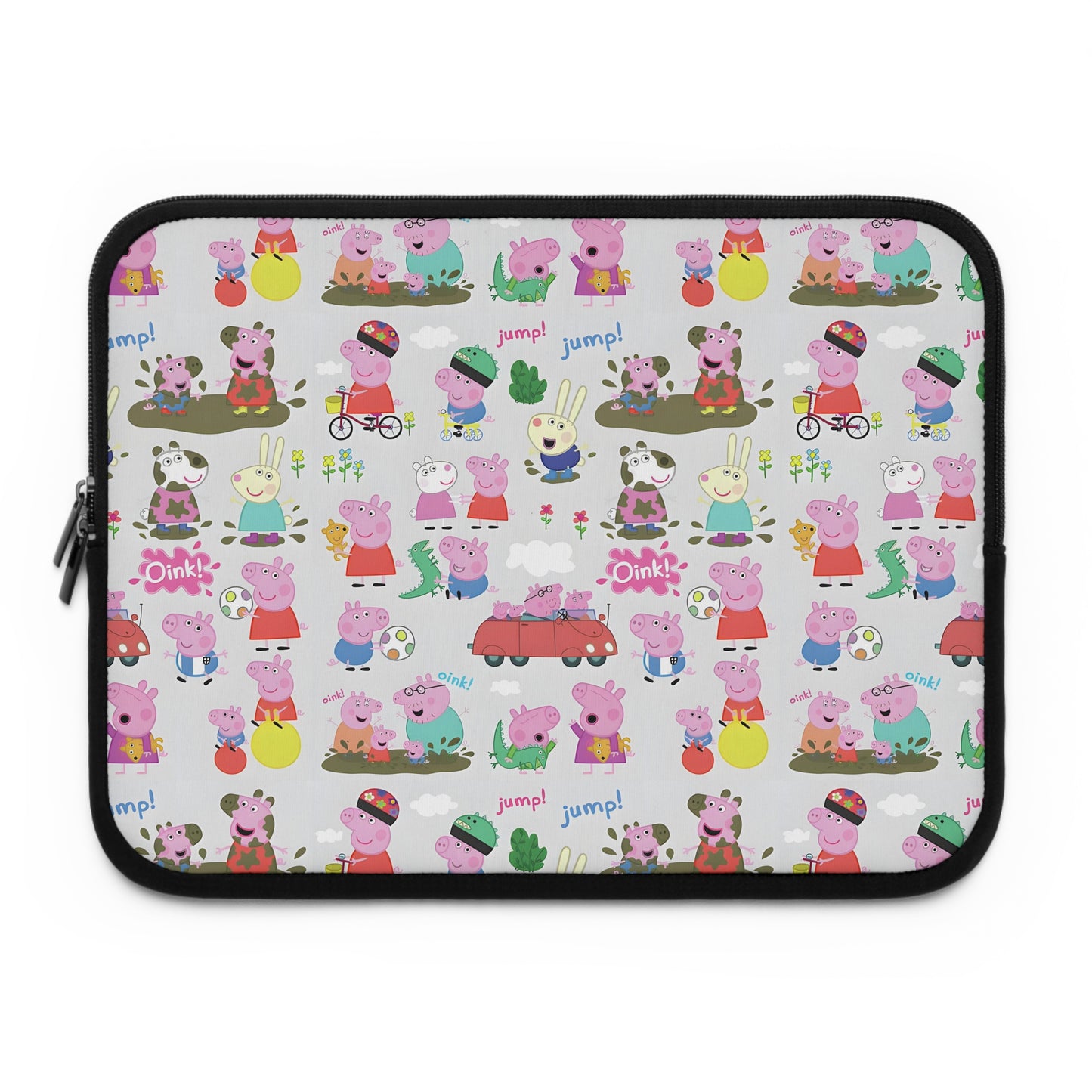 Peppa Pig Oink Oink Collage Laptop Sleeve