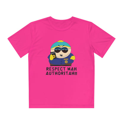 South Park Cartman Respect Mah Autheritah! Youth Competitor Tee