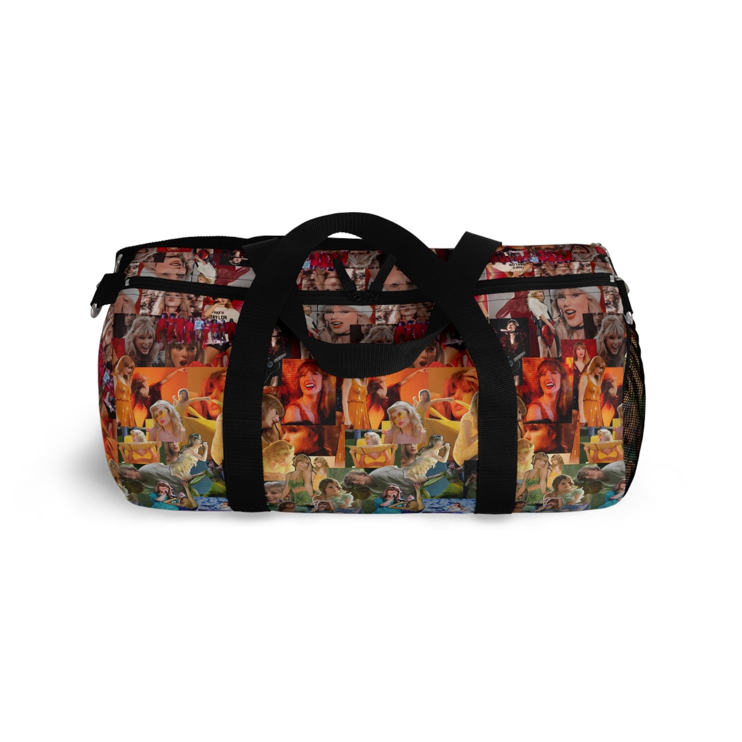 Taylor Swift Rainbow Photo Collage Duffel Bag