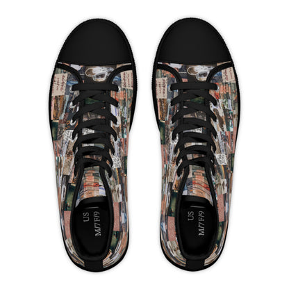 Morgan Wallen Darling You're Different Collage Women's High Top Sneakers