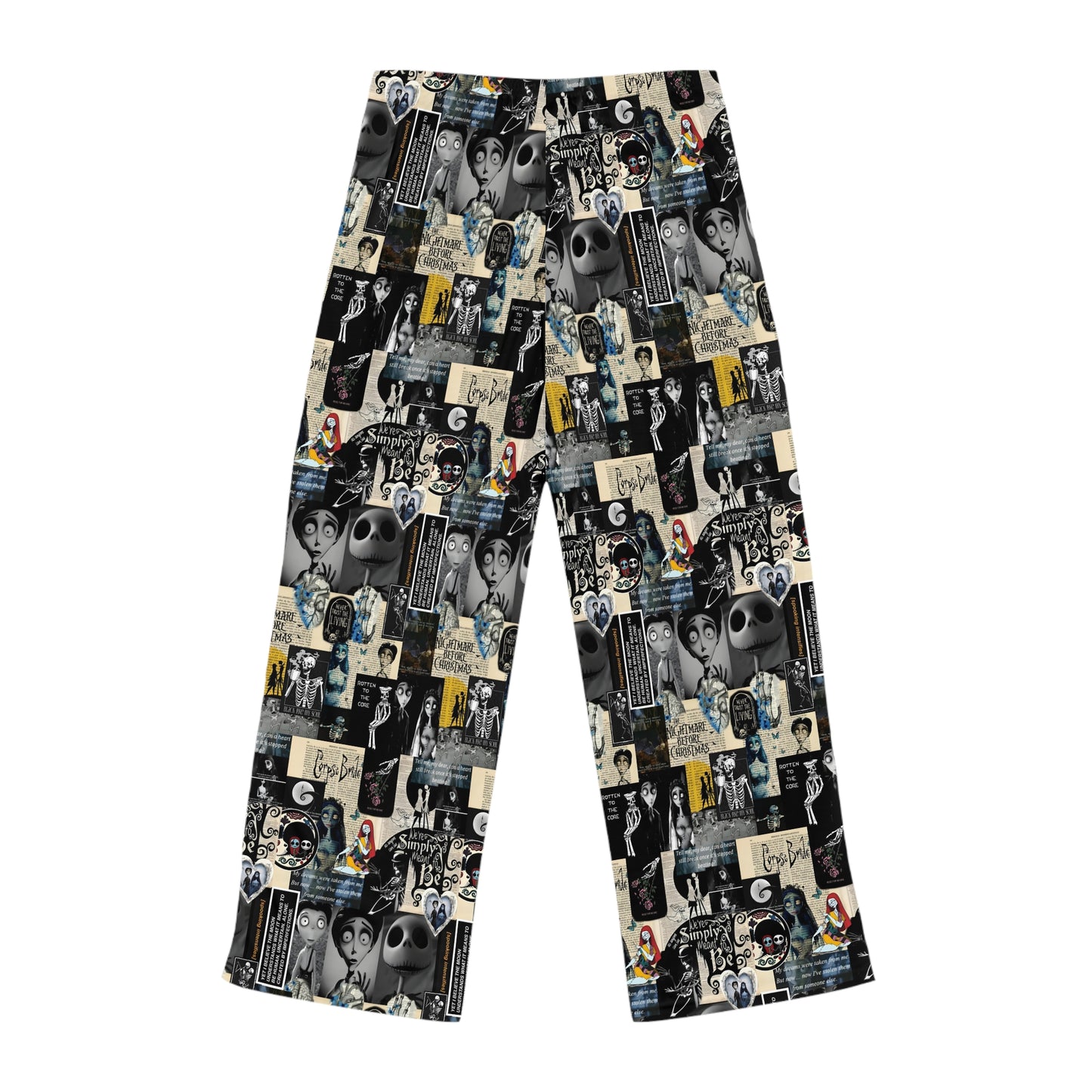 The Nightmare Before Christmas Rotten To The Core Collage Women's Pajama Pants