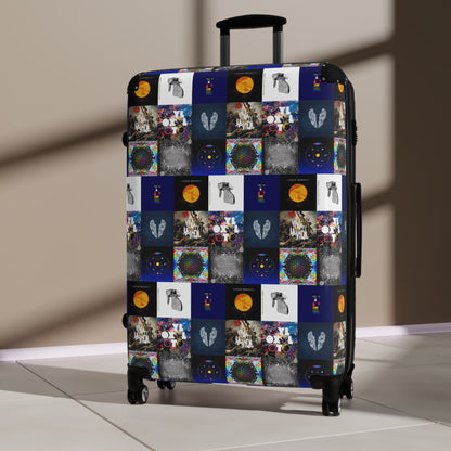 Colplay Album Cover Collage Suitcase