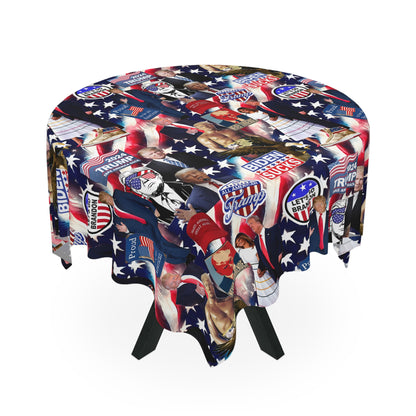 Donald Trump 2024 MAGA Montage Tablecloth