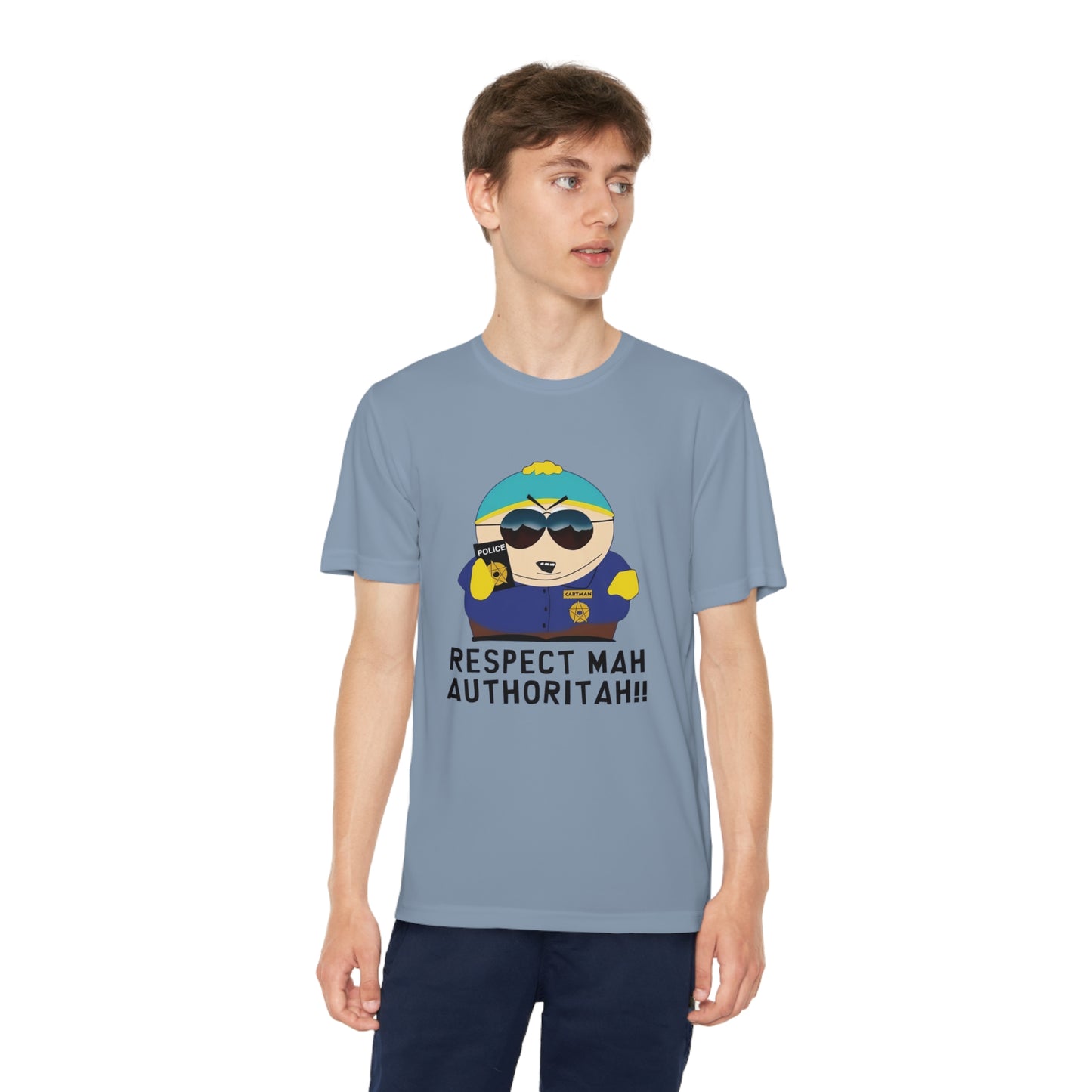 South Park Cartman Respect Mah Autheritah! Youth Competitor Tee