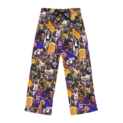 Kobe Bryant Career Moments Photo Collage Women's Pajama Pants