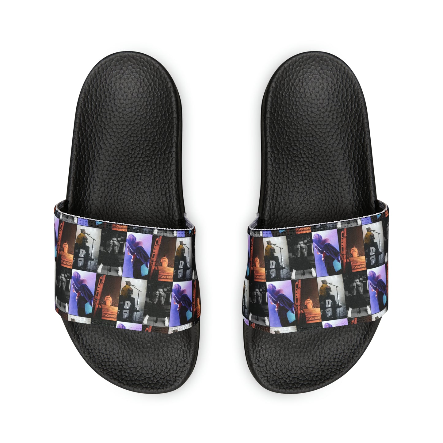 Post Malone On Tour Collage Men's Slide Sandals