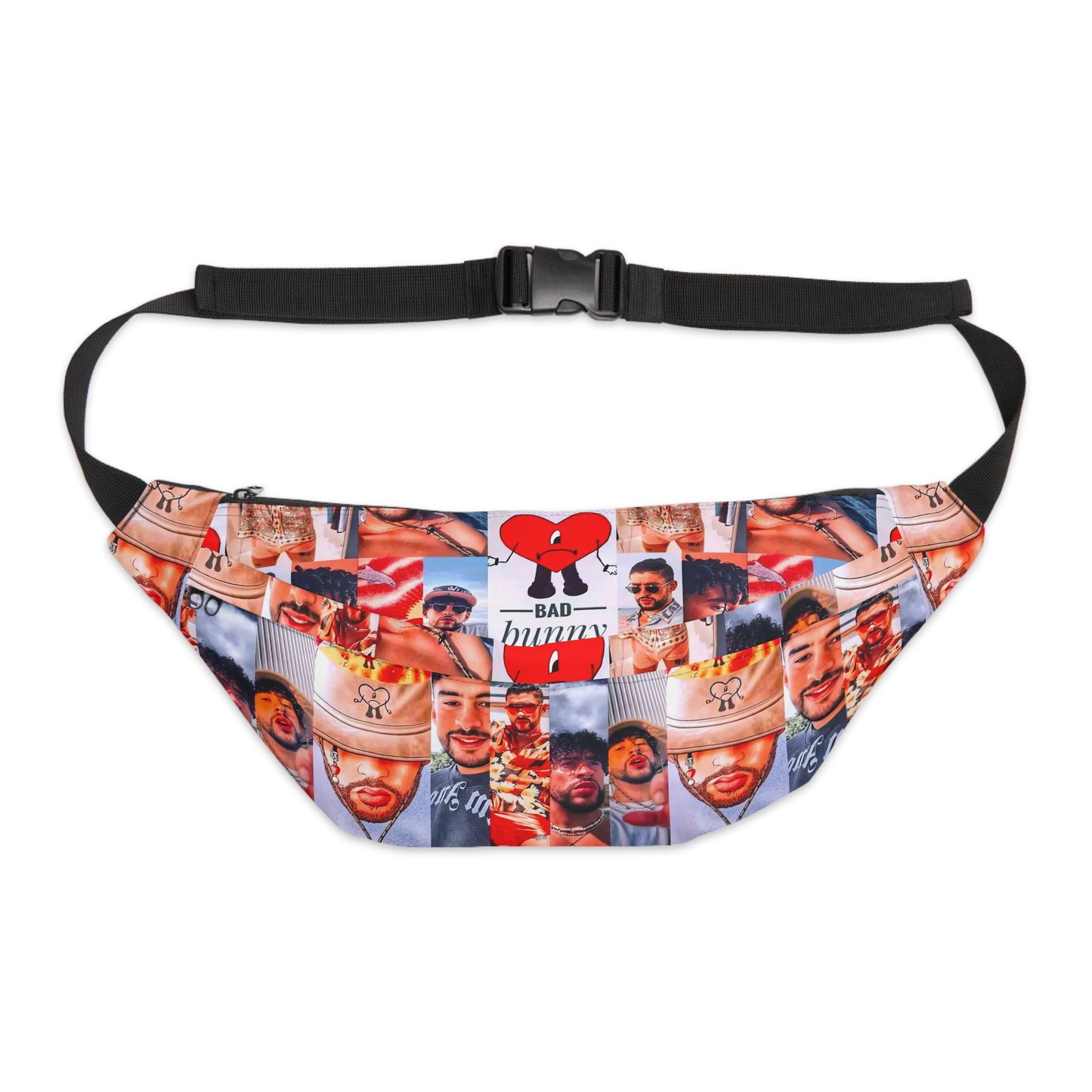 Bad Bunny Un Verano Sin Ti Photo Collage Large Fanny Pack