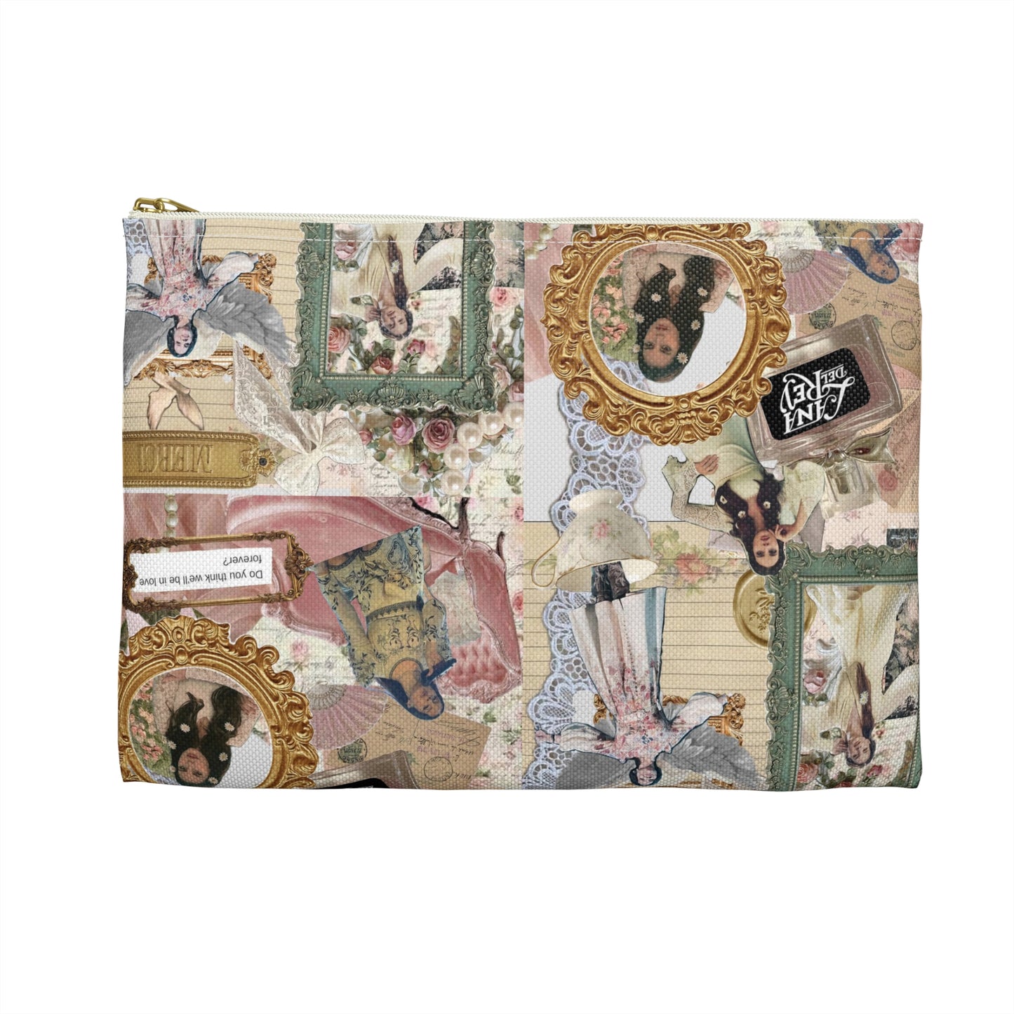 Lana Del Rey Victorian Collage Accessory Pouch