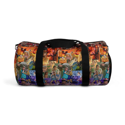 Taylor Swift Rainbow Photo Collage Duffel Bag