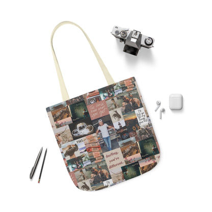 Morgan Wallen Darling You're Different Collage Polyester Canvas Tote Bag