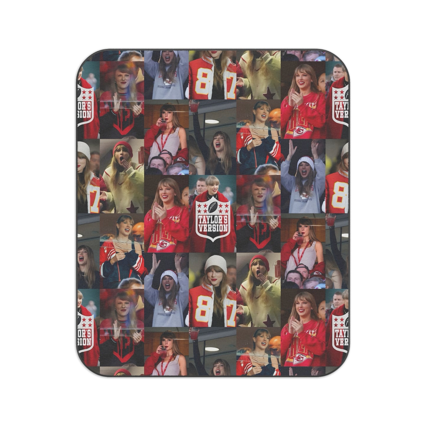 Taylor Swift Chiefs Fan Taylor's Version Picnic Blanket