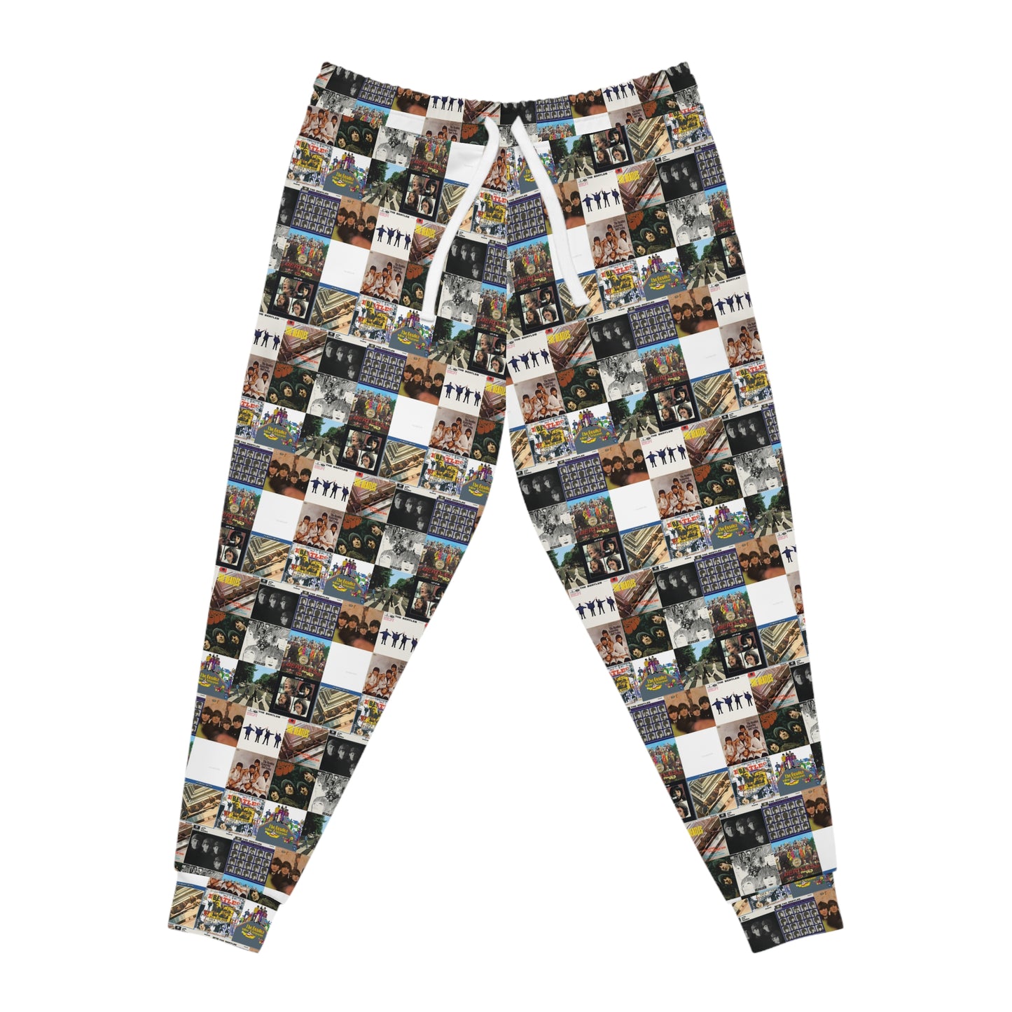 The Beatles Album Cover Collage Athletic Jogger Sweatpants