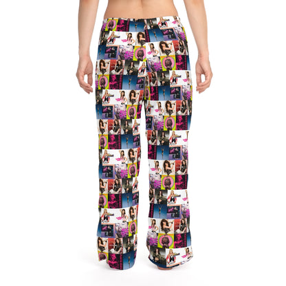 Miley Cyrus Album Cover Collage Women's Pajama Pants