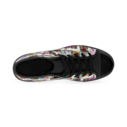 Taylor Swift Album Art Collage Women's Classic Sneakers