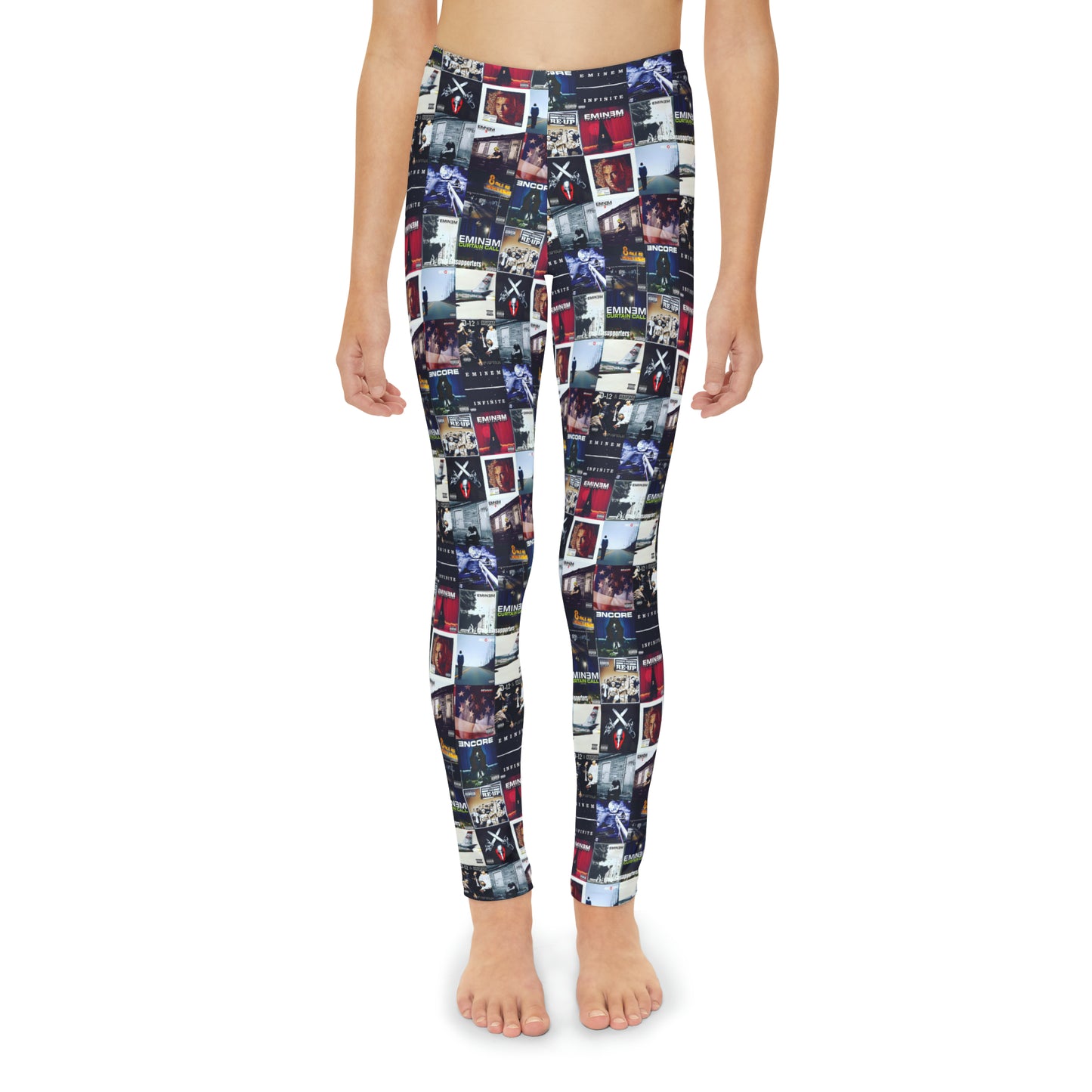 Eminem Album Art Cover Collage Youth Leggings