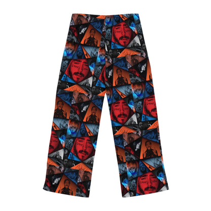 Post Malone Crystal Portaits Collage Women's Pajama Pants