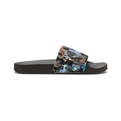 Madison Beer Mind In The Clouds Collage Women's Slide Sandals