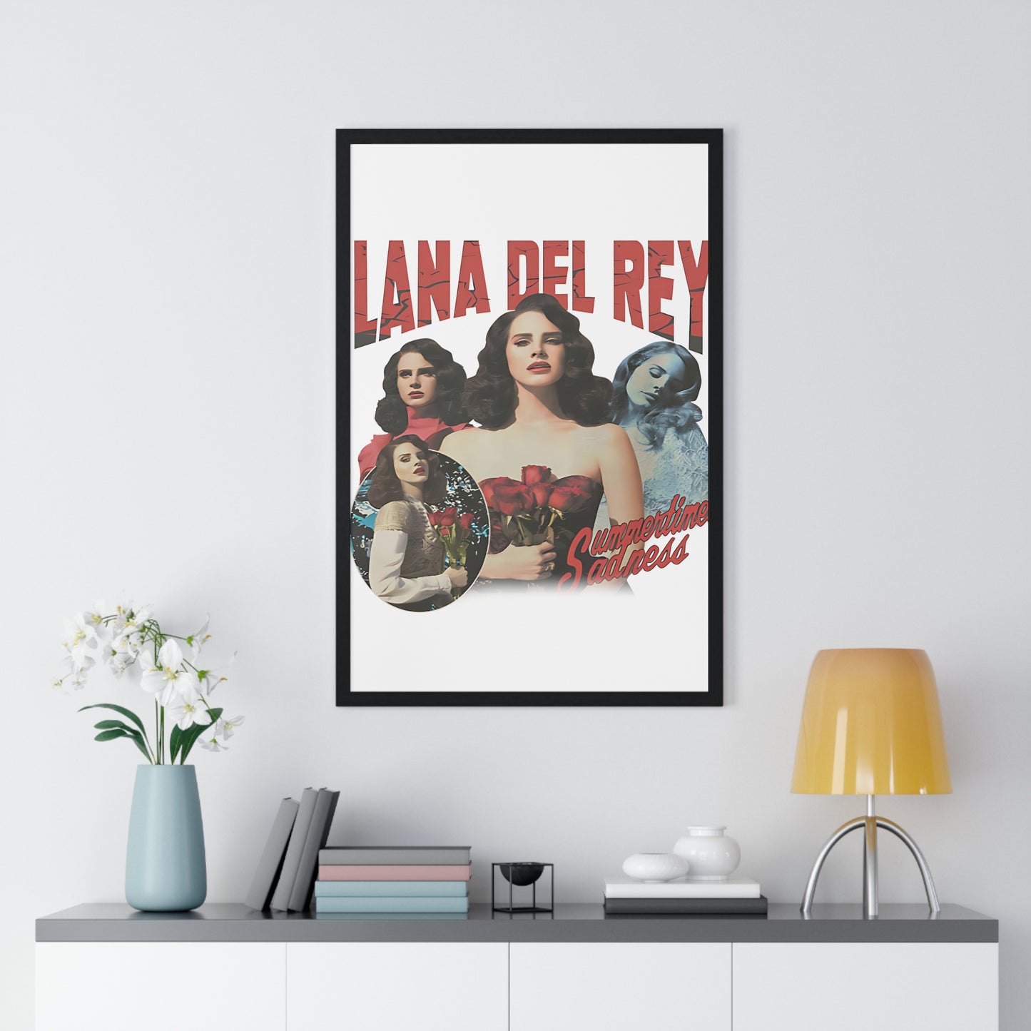 Lana Del Rey Summertime Sadness Framed Print