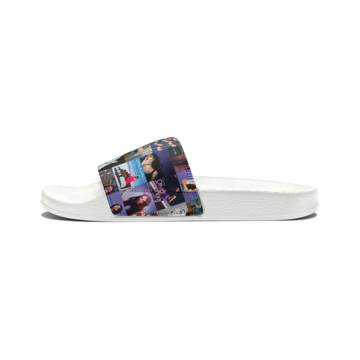 Olivia Rodrigo Album Cover Art Collage Men's Slide Sandals