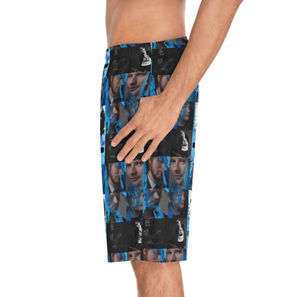 Ed Sheeran Divide Mosaic Men's Board Shorts