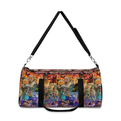 Taylor Swift Rainbow Photo Collage Duffel Bag