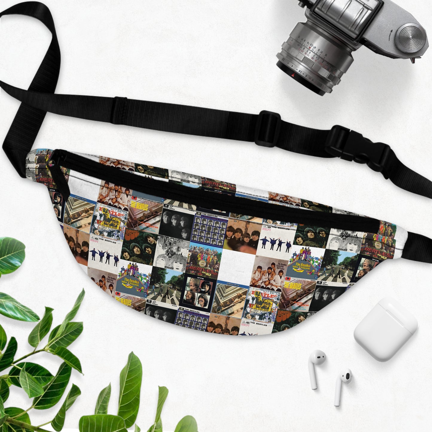 The Beatles Album Cover Collage Fanny Pack