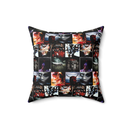 Slipknot Album Art Collage Spun Polyester Square Pillow