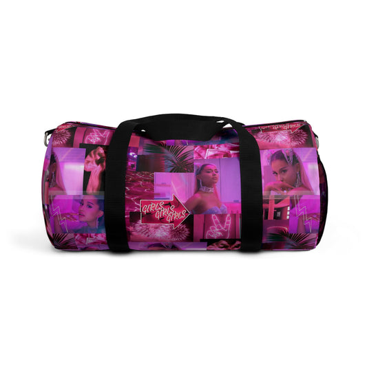 Ariana Grande 7 Rings Collage Duffel Bag