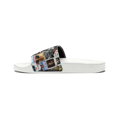 Lana Del Rey Album Cover Collage Men's Slide Sandals