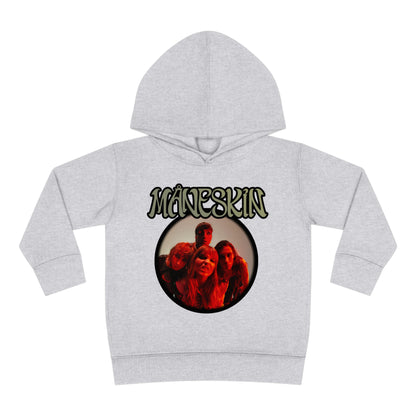 Måneskin Circular Group Photo Toddler Pullover Fleece Hoodie