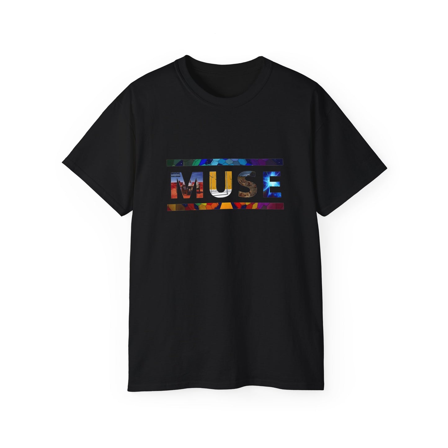 Muse Album Art Letters Unisex Ultra Cotton Tee