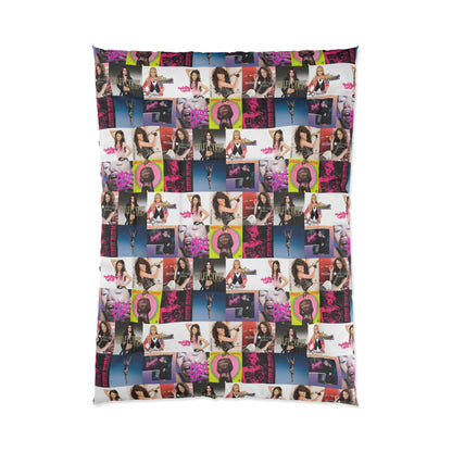 Miley Cyrus Album Cover Collage Comforter