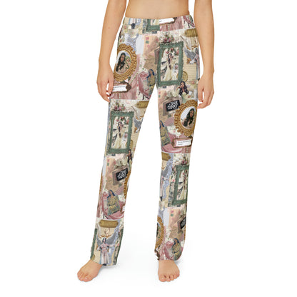 Lana Del Rey Victorian Collage Kids Pajama Pants