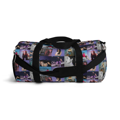 Olivia Rodrigo Album Cover Art Collage Duffel Bag