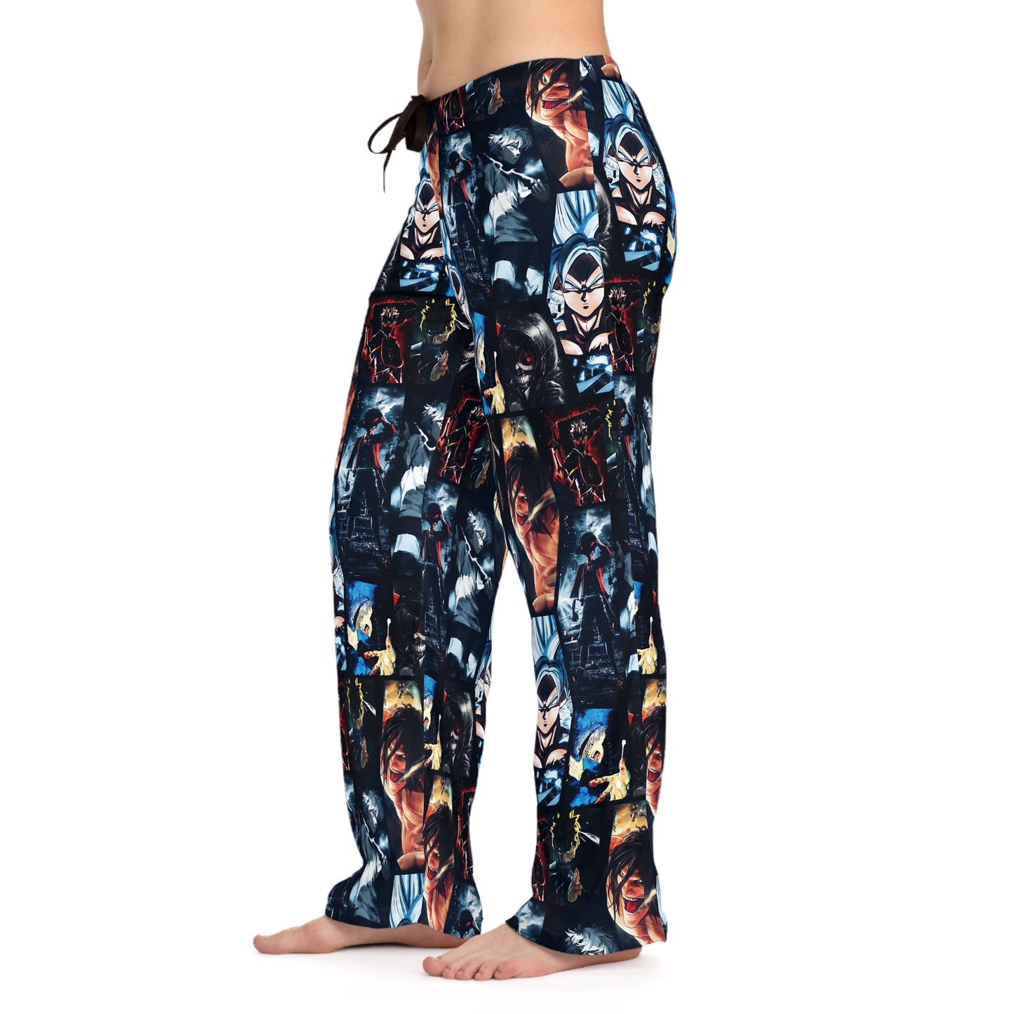 Anime Hero Montage Women's Pajama Pants