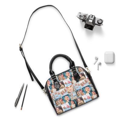 Anne Marie Therapy Mosaic Shoulder Handbag