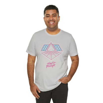 Daft Punk Alive 2007 Logo Unisex Jersey Short Sleeve Tee Shirt