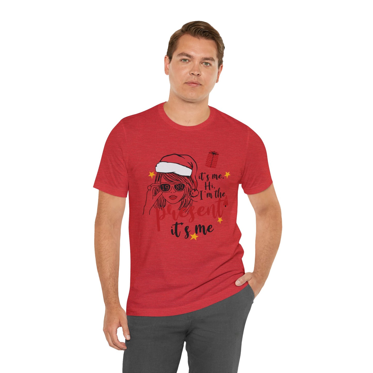 Taylor Swift I'm The Present Unisex Jersey Short Sleeve Tee Shirt