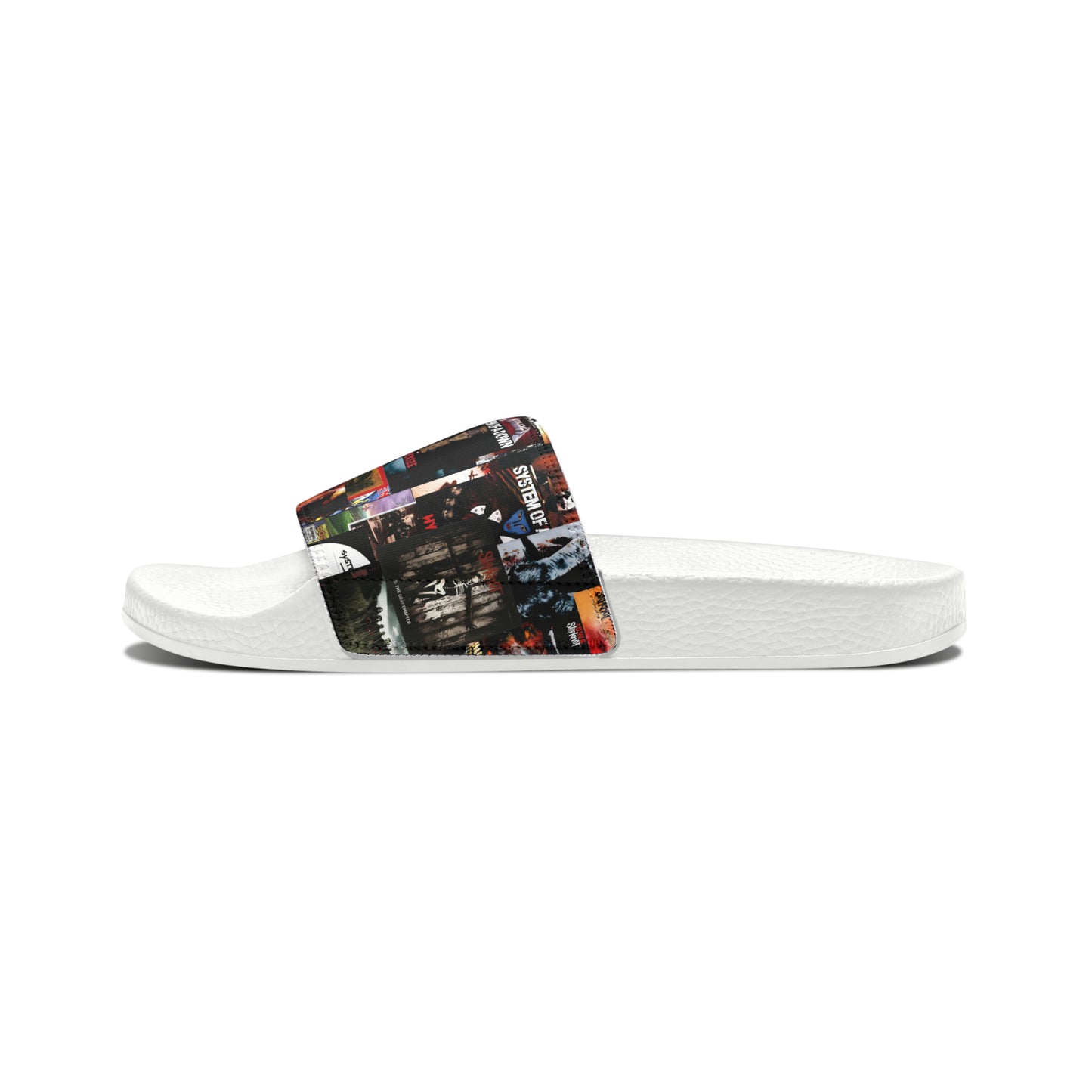 Slipknot Chaotic Album Art Collage Youth Slide Sandals