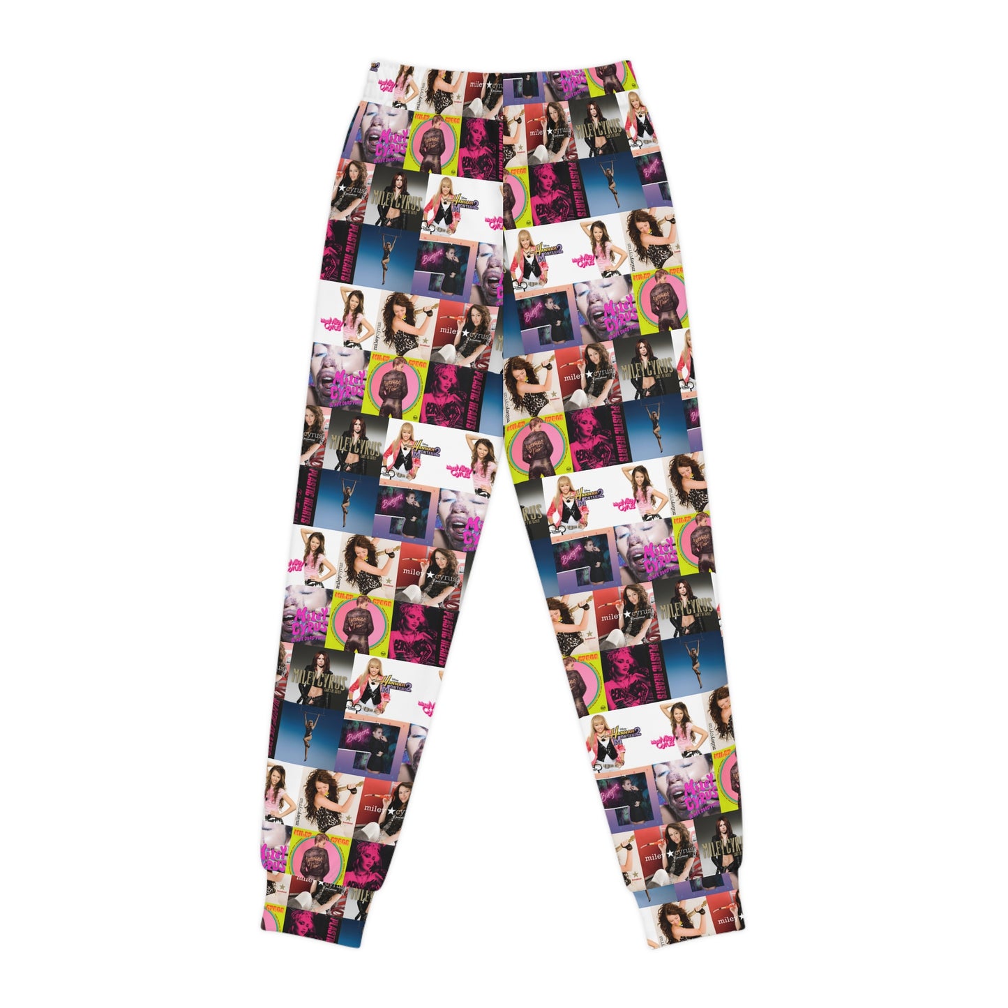 Miley Cyrus Album Cover Collage Youth Joggers