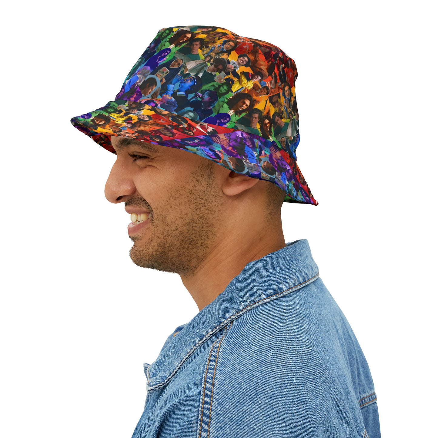 Conan Grey Rainbow Photo Collage Bucket Hat