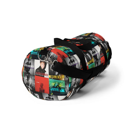 Justin Bieber Album Cover Collage Duffel Bag