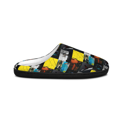 Post Malone Album Art Collage Men's Indoor Slippers