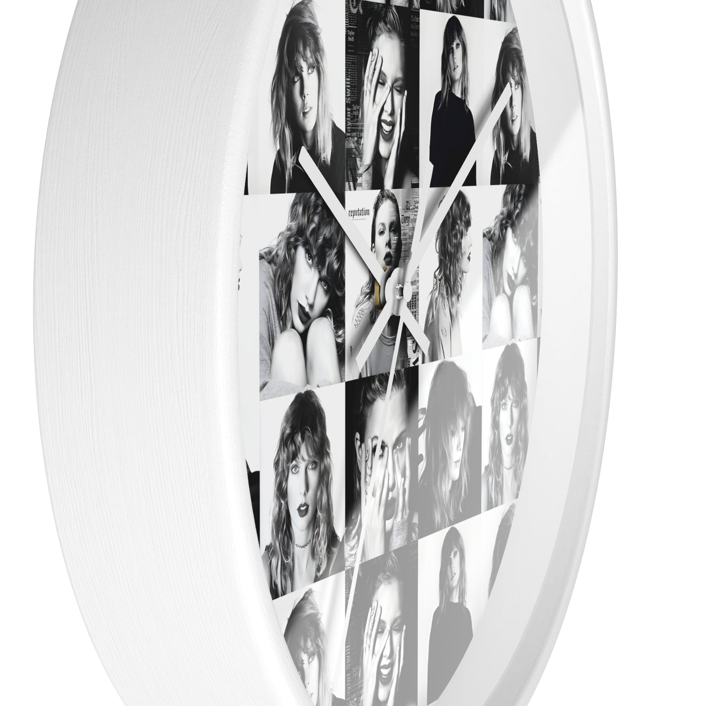 Taylor Swift Reputation Mosaic Wall Clock