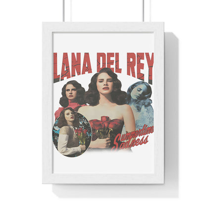 Lana Del Rey Summertime Sadness Framed Print