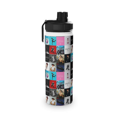 YUNGBLUD Album Cover Art Collage Stainless Steel Sports Lid Water Bottle