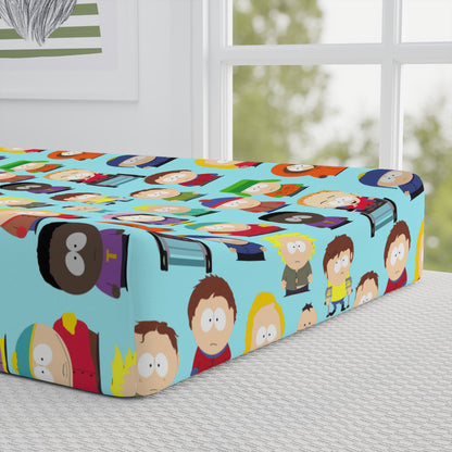 South Park School Kids Ensemble Baby Changing Pad Cover