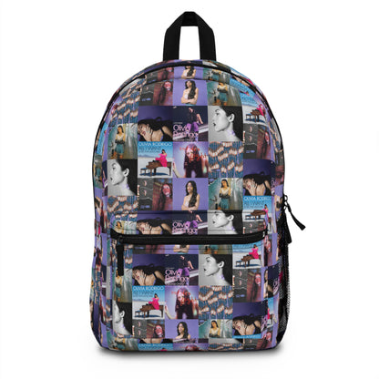 Olivia Rodrigo Album Cover Art Collage Backpack
