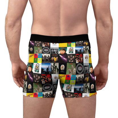 Queen Album Cover Collage Men's Boxer Briefs Underwear