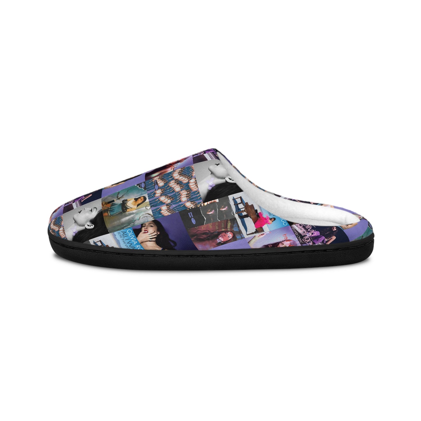 Olivia Rodrigo Album Cover Art Collage Women's Indoor Slippers